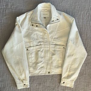 BlankNYC White Mesh Jacket